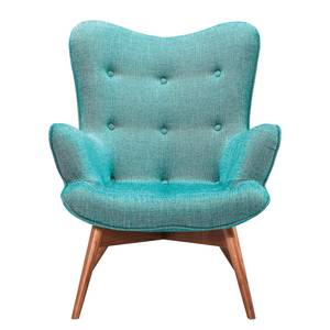 Fauteuil Angels Wings Rhythm structuurstof - Turquoise