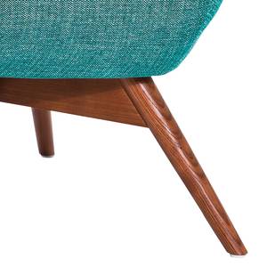 Fauteuil Angels Wings Rhythm Tissu structuré - Turquoise