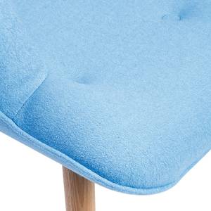 Fauteuil Angels Wings Blue Bleu - Textile - 70 x 92 x 80 cm