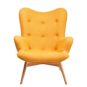 Fauteuil Angels Wings Yellow Jaune - Textile - 70 x 92 x 80 cm