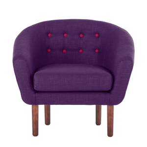 Fauteuil Anna I Tissu - Mauve