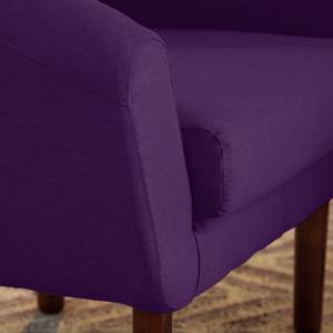 Fauteuil Anna I Tissu - Mauve