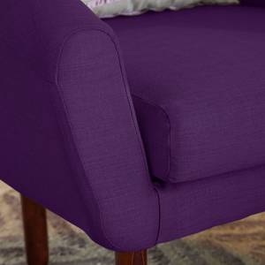 Fauteuil Anna I Tissu - Mauve