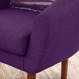 Fauteuil Anna I Tissu - Mauve