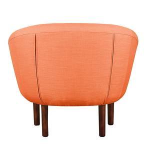 Fauteuil Anna Tissu - Tissu Meda : Orange