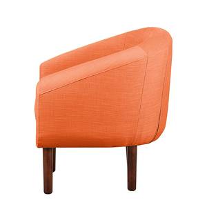 Sessel Anna II Webstoff Webstoff - Stoff Meda: Orange