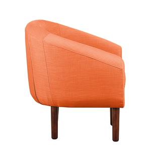 Sessel Anna II Webstoff Webstoff - Stoff Meda: Orange