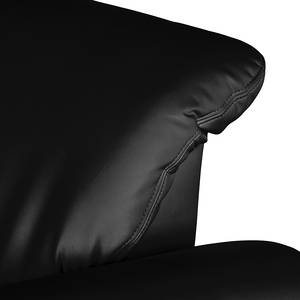 Fauteuil Aras Cuir synthétique - Noir