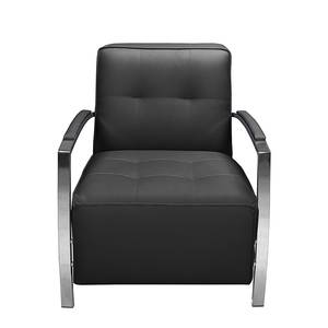 Fauteuil Arya Imitation cuir - Noir