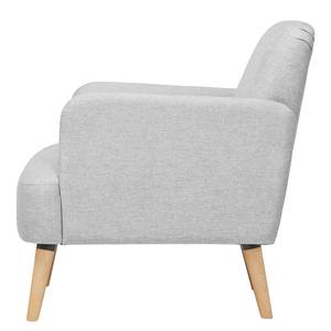 Fauteuil Athie Lichtgrijs - Lichtgrijs