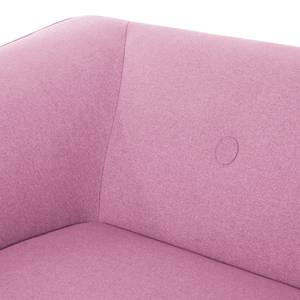 Sessel Aya (mit Hocker) Webstoff Webstoff - Rosa