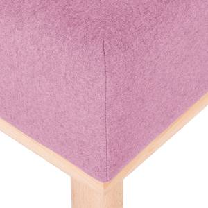 Sessel Aya (mit Hocker) Webstoff Rosa