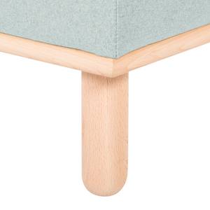 Sessel Aya (mit Hocker) Webstoff Stahlblau