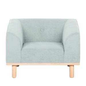 Fauteuil Aya Tissu - Bleu acier