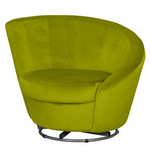 Fauteuil pivotant Baston Microfibre - Vert kiwi