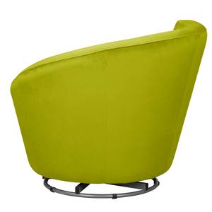 Fauteuil pivotant Baston Microfibre - Vert kiwi