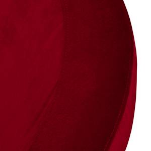 Fauteuil pivotant Baston Microfibre - Rouge rubis