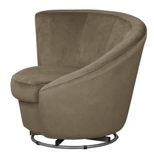 Fauteuil pivotant Baston Microfibre - Limon