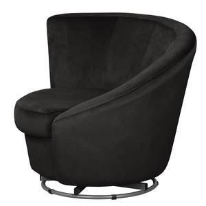 Fauteuil pivotant Baston Microfibre - Noir