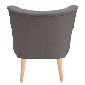 Fauteuil Bauro vilt Taupe