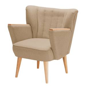 Fauteuil Bauro I Feutre - Beige chaud