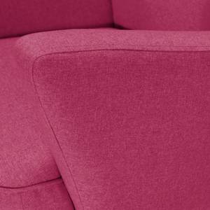 Fauteuil Bumberry met armleuningen Geweven stof Hanabi: Fuschia