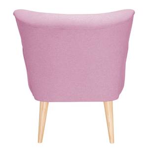 Fauteuil Bumberry II vilt Geweven stof Hanabi: Mauve