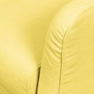 Fauteuil Bebour Tissu - Jaune