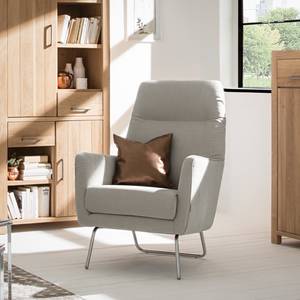 Fauteuil Bebour Tissu - Gris minéral