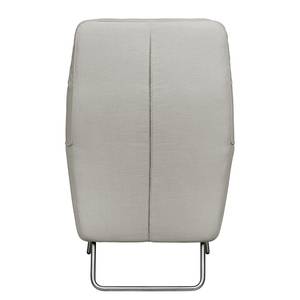 Fauteuil Bebour geweven stof - Steengrijs