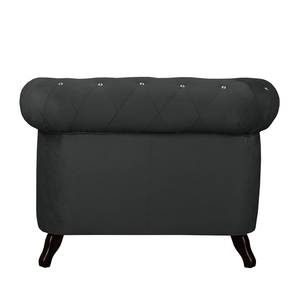 Fauteuil Benavente I Microfibre - Gris foncé