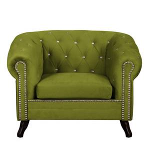 Fauteuil Benavente I Microfibre - Vert gazon