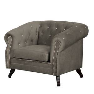 Fauteuil Benavente I Microfibre - Gris minéral