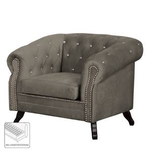 Fauteuil Benavente I Microfibre - Gris minéral