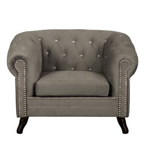 Fauteuil Benavente I Microfibre - Gris minéral