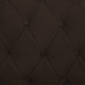 Fauteuil Benavente II Microfibre - Marron foncé