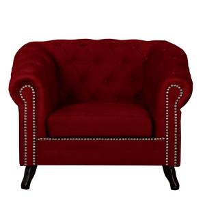 Fauteuil Benavente II microvezel Rood