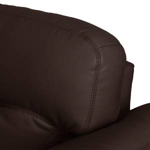 Fauteuil Benevent Cuir synthétique marron