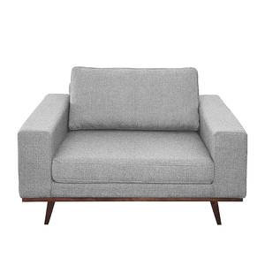 Fauteuil Billund Tissu structuré - Gris clair