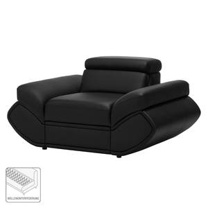 Fauteuil Black Rock kunstleer - Zwart