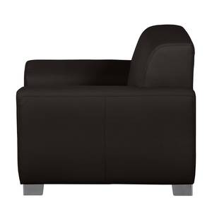 Fauteuil Bollon kunstleer - Donkerbruin