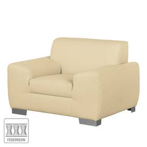 Fauteuil Bollon kunstleer - Warm beige