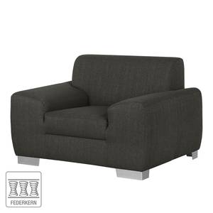 Fauteuil Bollon Tissu - Gris foncé