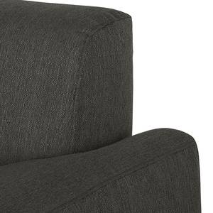 Fauteuil Bollon geweven stof - donkergrijs