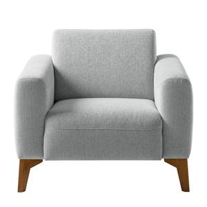 Fauteuil Bora II Tissu - Tissu Saia: Gris clair