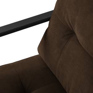 Fauteuil Brock I Velours - Marron