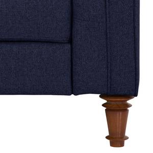 Fauteuil Buckingham geweven stof Geweven stof Milan: Lichtblauw