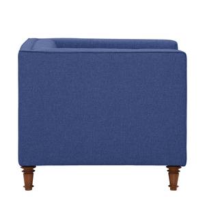 Fauteuil Buckingham Tissu Tissu Ramira : Bleu