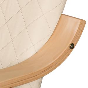 Sessel Bueno Vista Strukturstoff Hellbeige - Beige - Buche