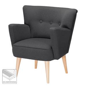 Fauteuil Bumberry Tissu - Anthracite